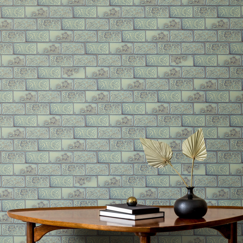 Antic Feelings Agua Marina 3 in. x 6 in. Ceramic Wall Tile