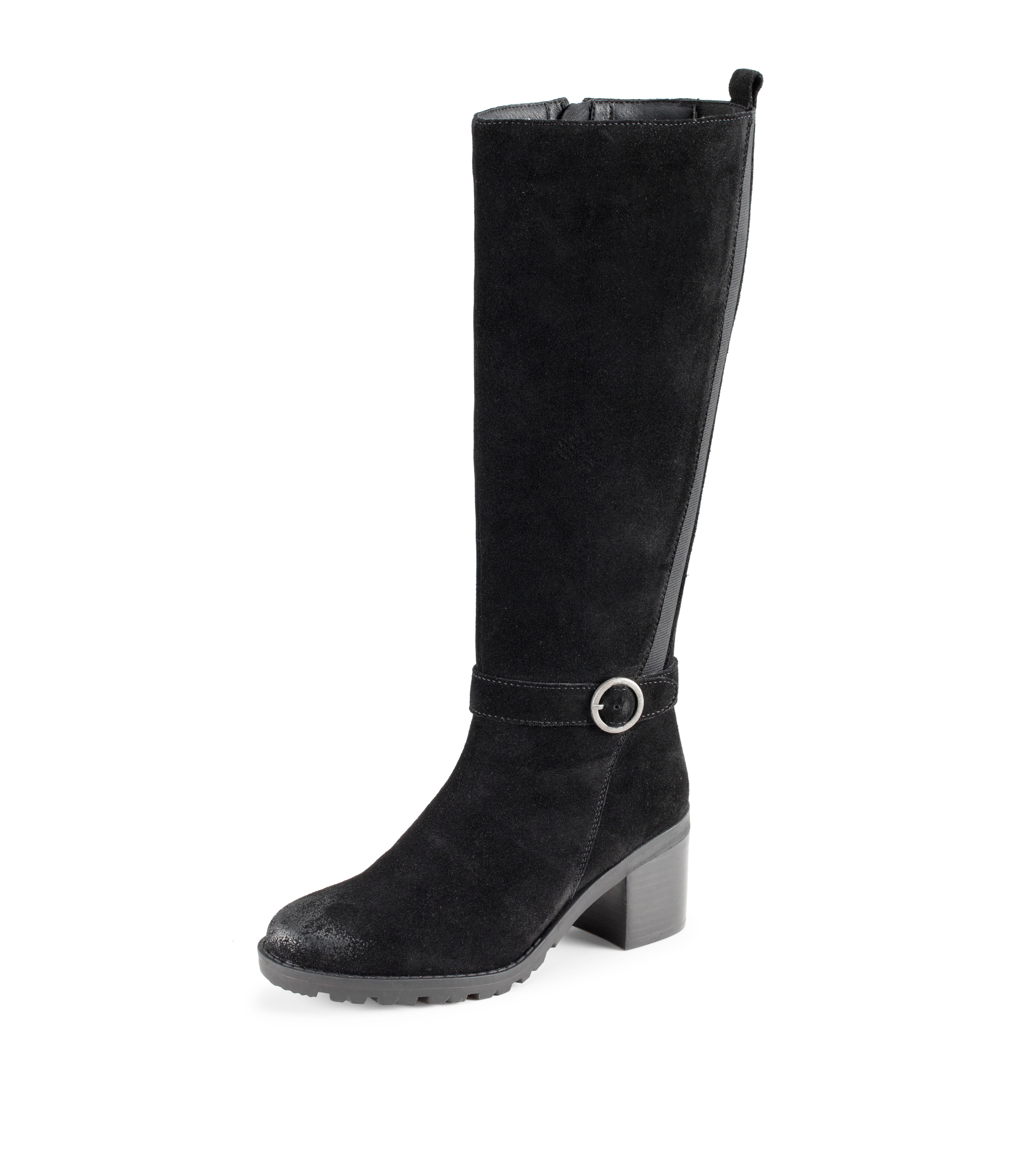 Baretraps DELLA Women's Boots Black Suede Size 7 M (BT30985)