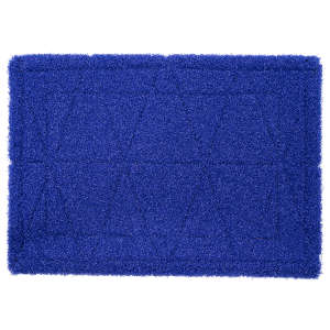 Square Scrub,  Tile & Grout Rectangular Floor Pad, 14"x20, Blue