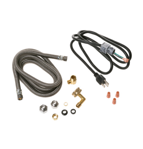 Universal dishwasher installation kit