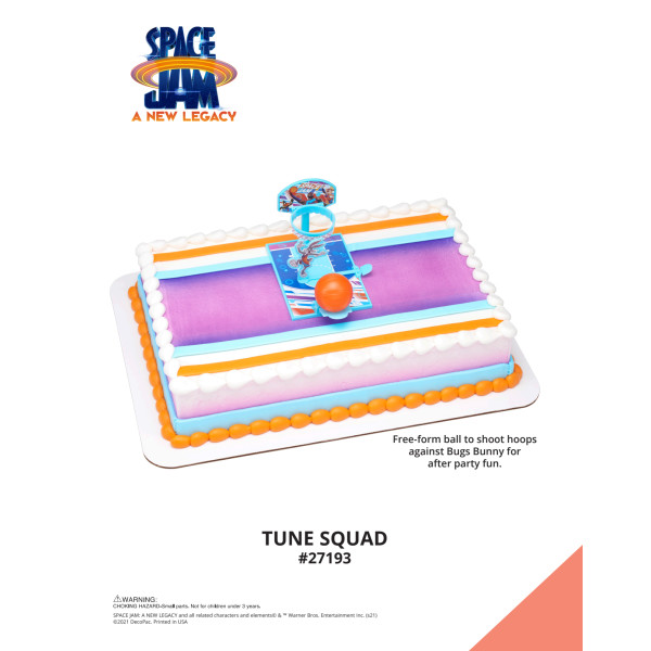 Space Jam: A New Legacy™ Tune Squad The Magic of Cakes® Icing Only Page