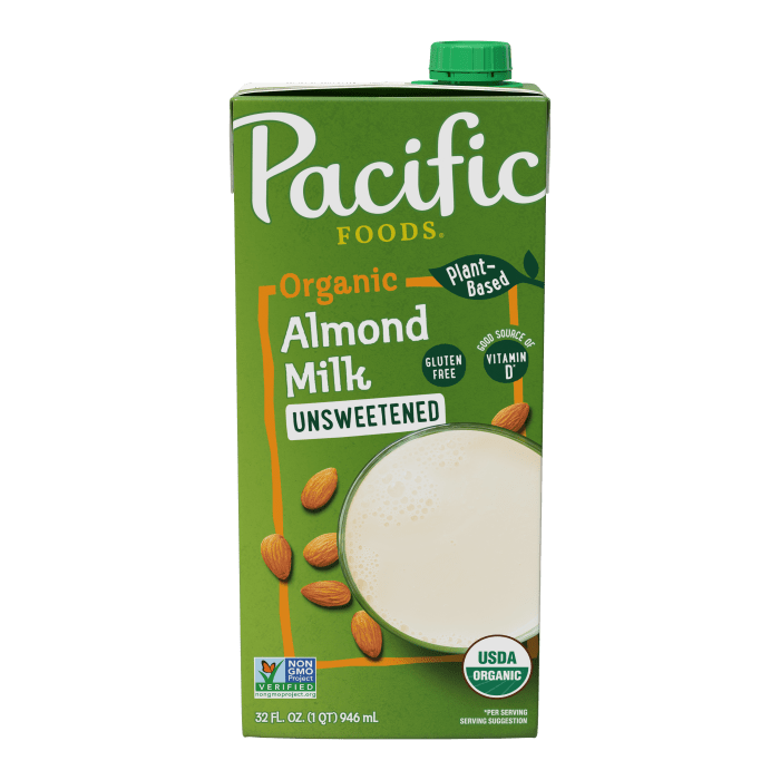 Organic Unsweetened Almond Original Beverage