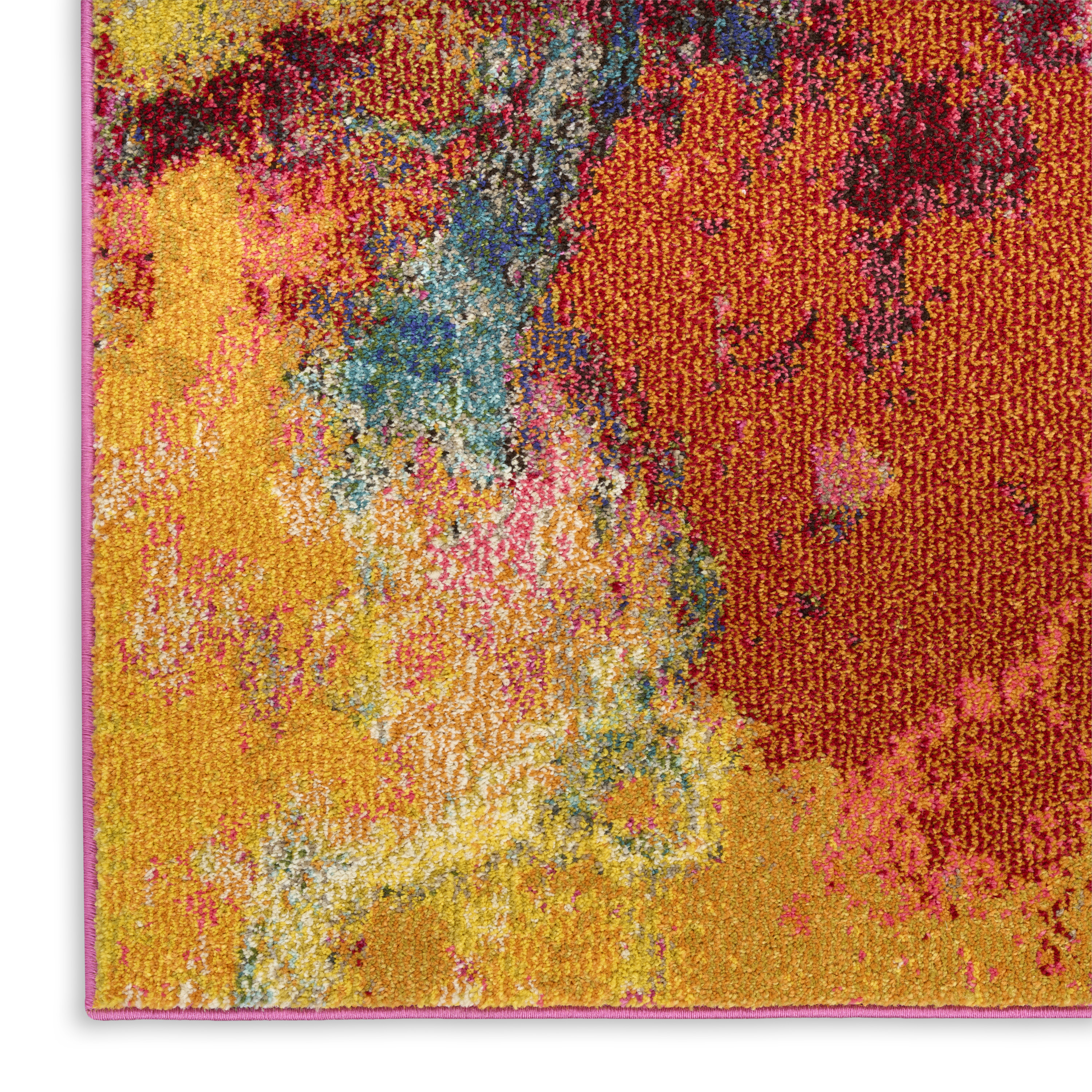 Nourison Celestial 5'3" x 7'3" Palette Modern Indoor Rug