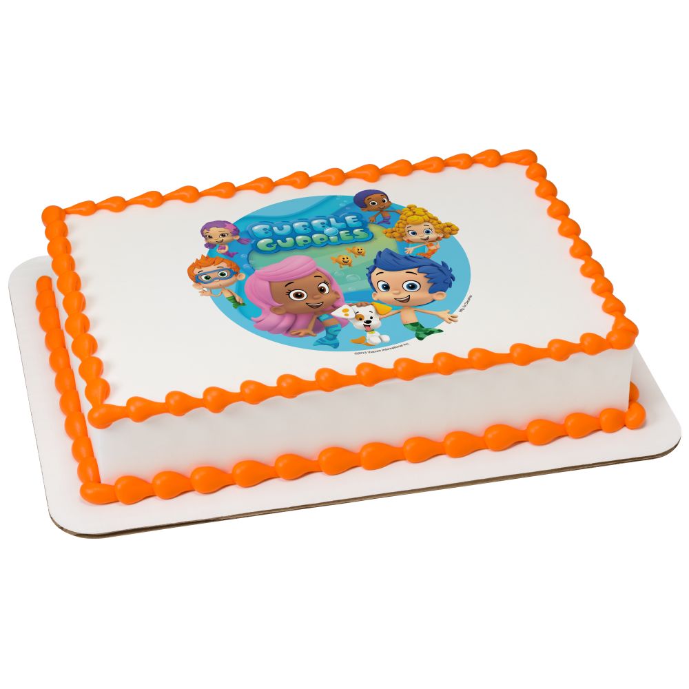 Image Cake Bubble Guppies™ Gil & Molly