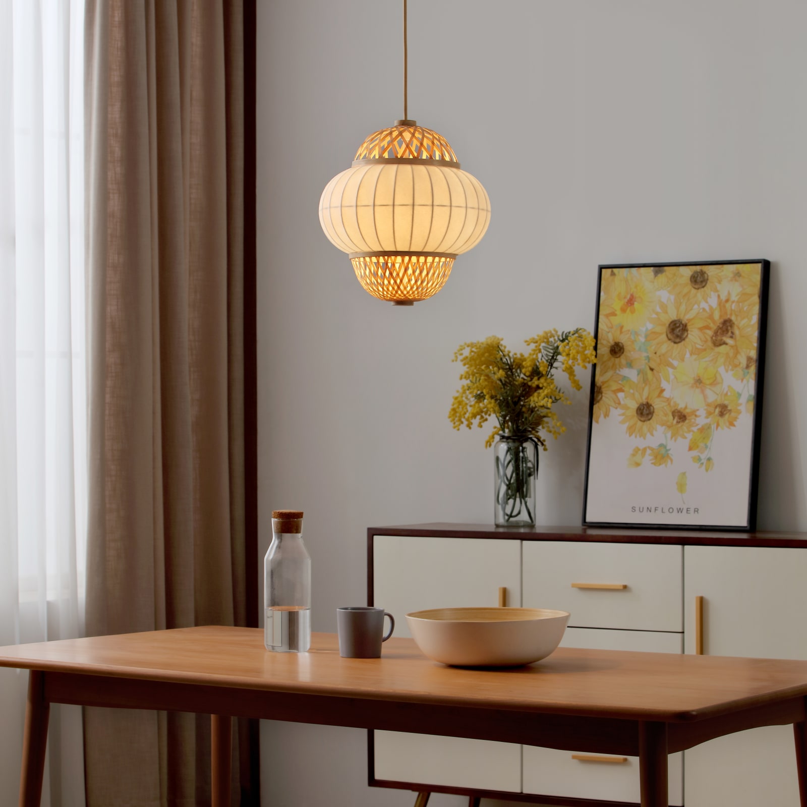 Hikari 1 Light Pendant — installation 1