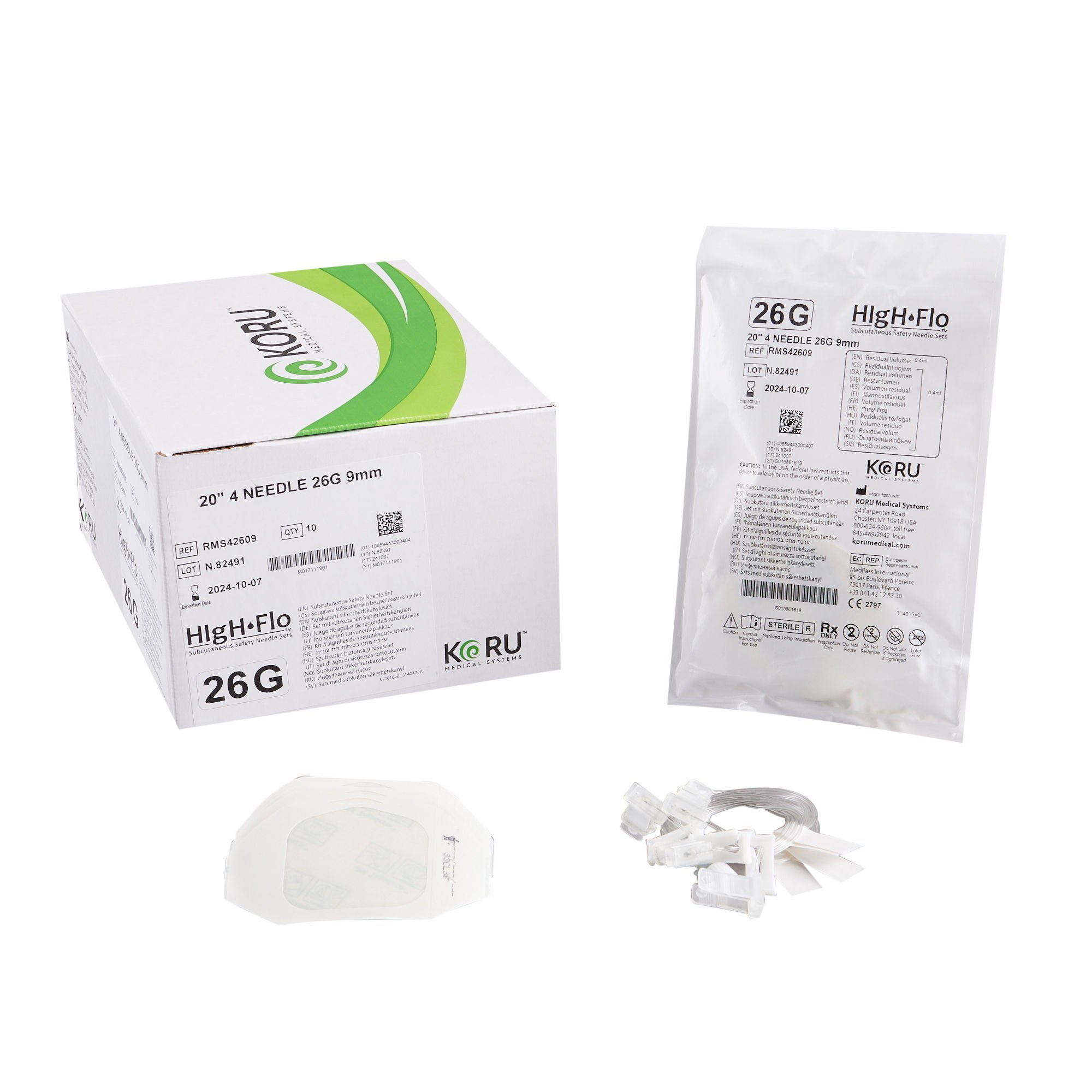 HIgH-Flo™4 Sub-Q Infusion Set