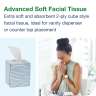 Tork, Advanced Soft, Facial Tissue, 2 ply, White