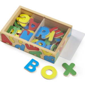 Wooden Letter Alphabet Magnets
