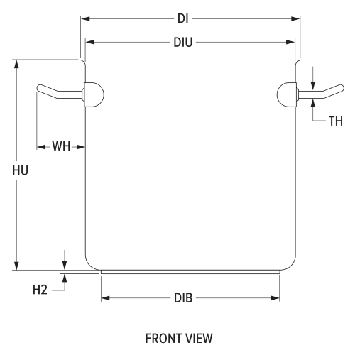 Engineering front view