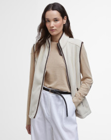 Country Colton Fleece Gilet Pearl