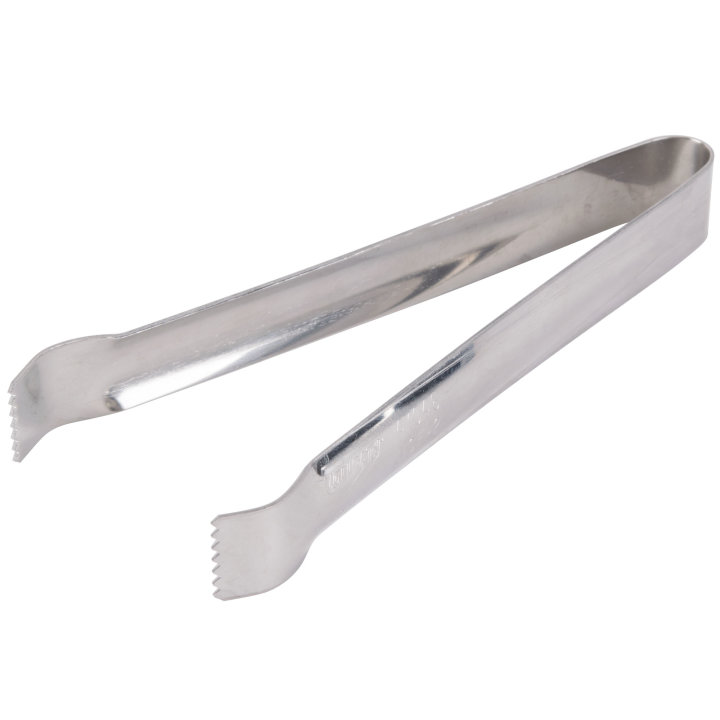 6-inch heavy-duty stainless steel pom tongs