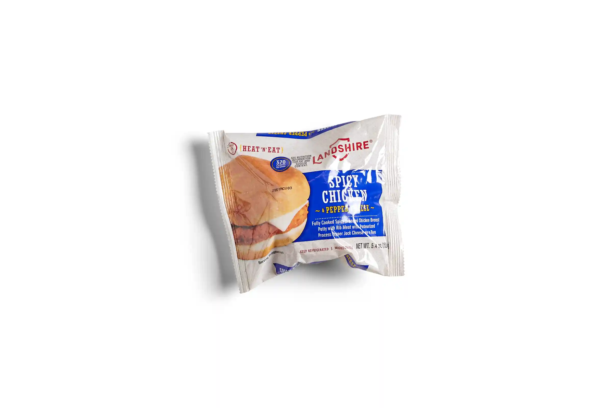 Landshire® Spicy Breaded Chicken And Pepper Jack Cheese Sandwich_image_21