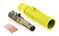 17 Series Male Plug Contact and Insulator Detachable 350 to 500 MCM Taper Nose Yellow