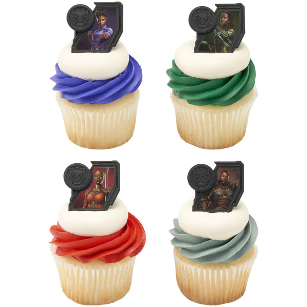 MARVEL Black Panther: Wakanda Forever Cupcake Rings