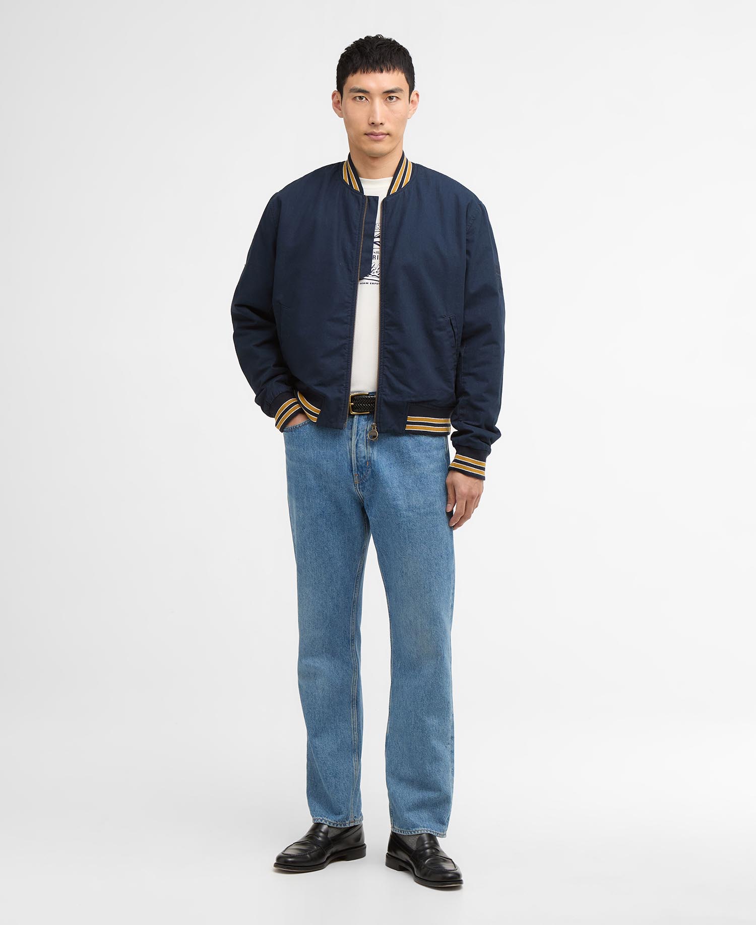 Dobson Casual Varsity Jacket image number 1