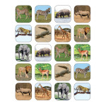 Teacher Created Resources&reg; Safari Animals Stickers, Pack of 120 TCR5468