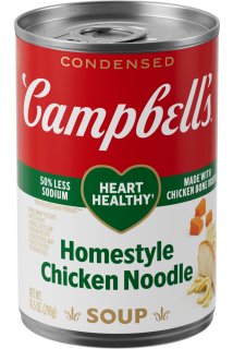 Heart Healthy Homestyle Chicken Noodle Soup