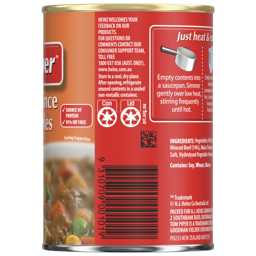  Tom Piper™ Savoury Mince & Vegetables 400g 