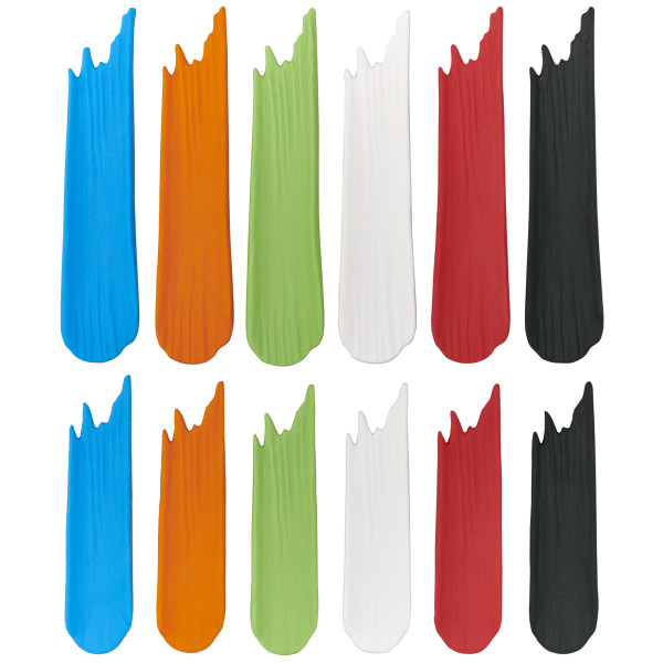Primary Brushstrokes Sweet Décor® Edible Decorations
