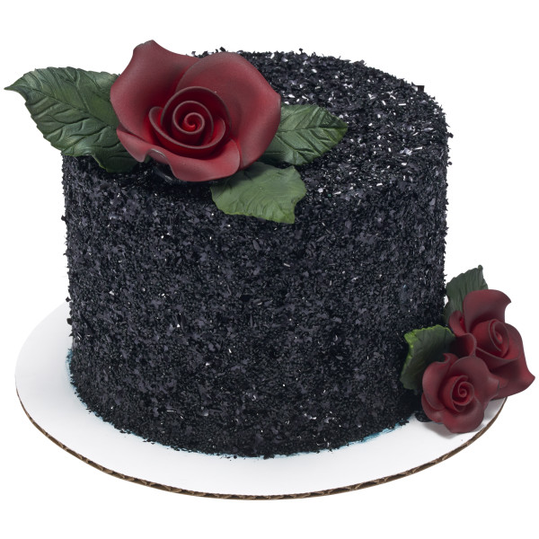 Red 1.5" Rose SugarSoft® Premium Edible Decorations