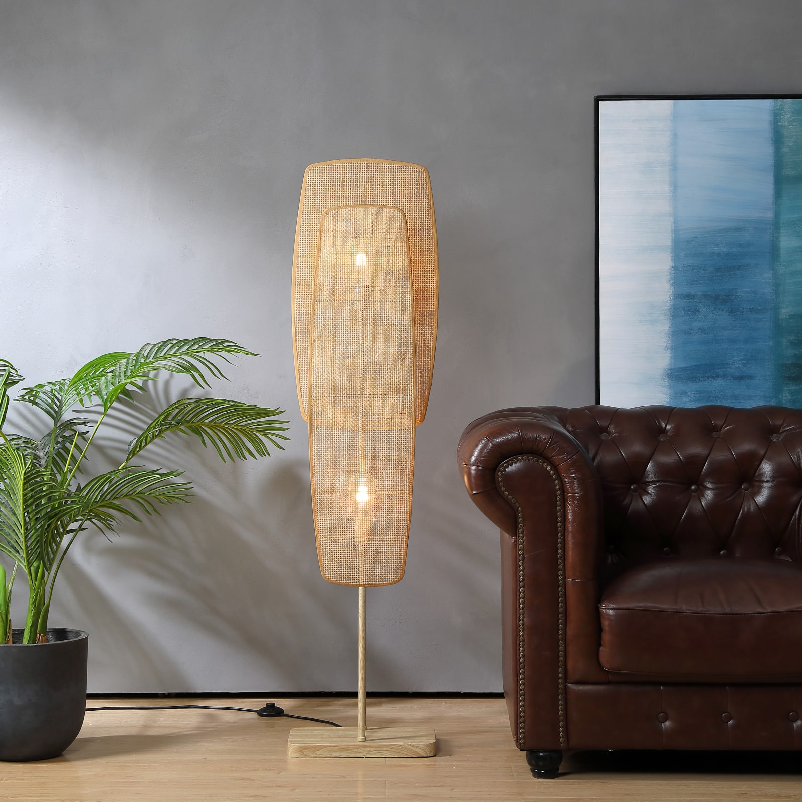 Amud Floor Lamp — installation 2