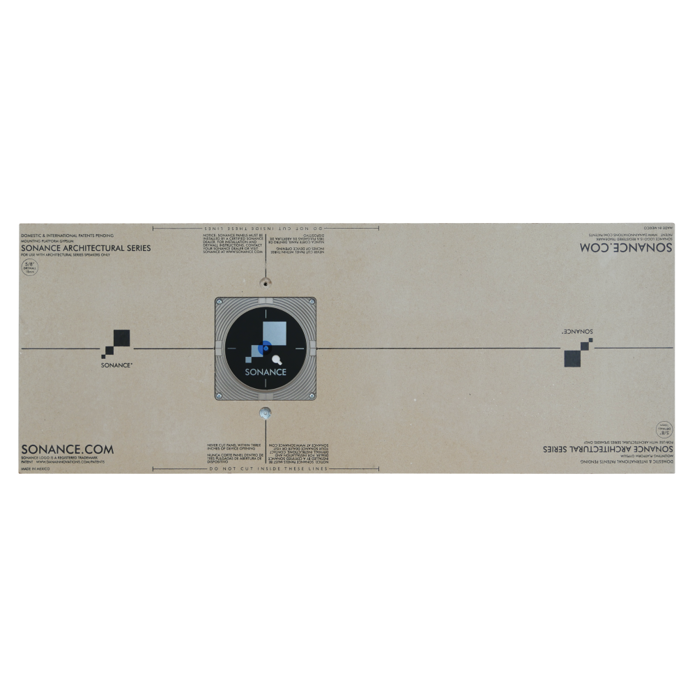 THIN-LINE 5/8" ROUND GYPSUM MOUNTING PLATFORM FOR BPS6 THIN-LINE BANDPASS SUBWOOFER (1 EACH)
