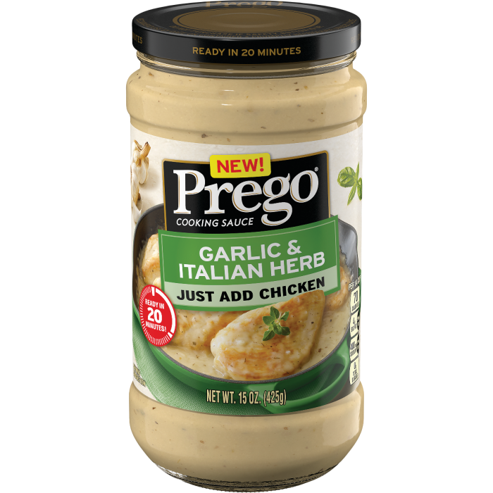 Garlic & Italian Herb Sauce
