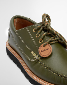 Barbour x Wildbunch Styles Southfield Moccasins Green