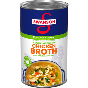 Swanson® Natural Goodness® Chicken Broth, 49 Ounces, 12-Pack