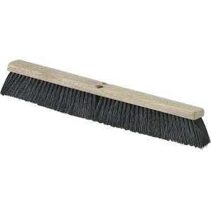 Carlisle, Flo-Pac®, 24in, Sweep, Tampico Bristles, Black
