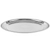 18 ⅝-inch Elegant Reflections round stainless steel serving tray