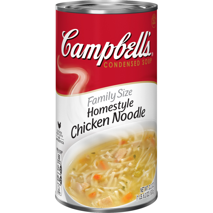 Family Size Homestyle Chicken Noodle Soup Campbell Soup Company
