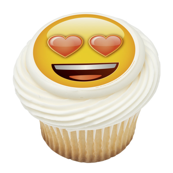 emoji™ Heart Eyes PhotoCake® Edible Image®