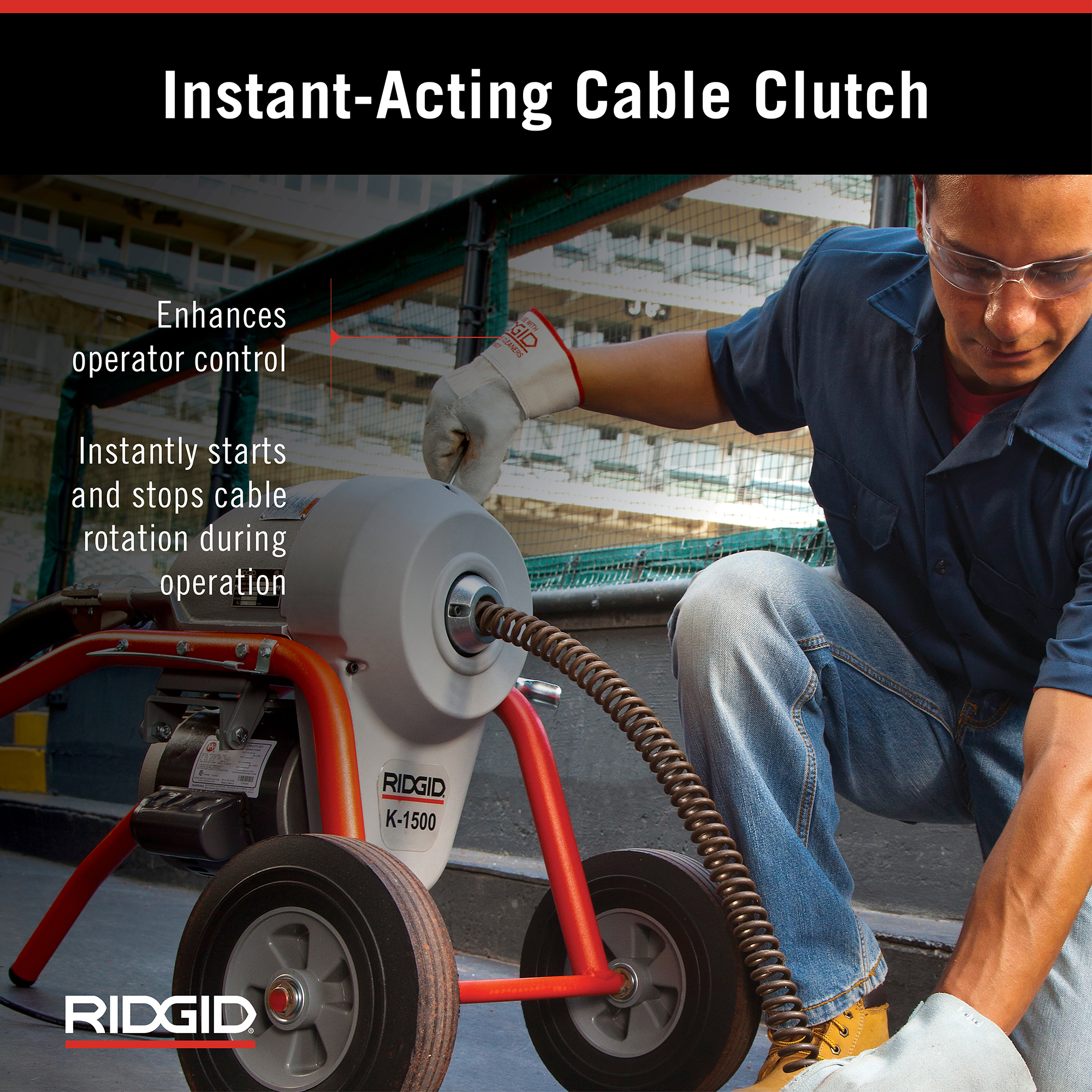 K-1500A Machine with A-1 Mitt, A-12 Pin Key, and Rear Guide Hose - Image 8