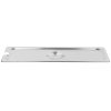 Half-long-size Super Pan 3® slotted stainless steel cover