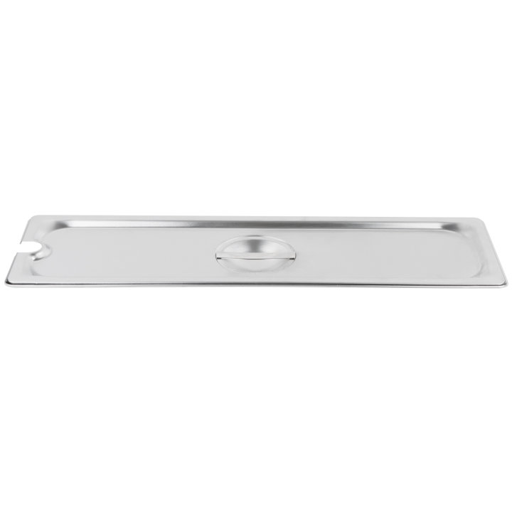 Half-long-size Super Pan 3® slotted stainless steel cover