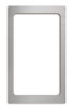 Miramar® stainless steel template for one full-size Miramar contemporary food pan