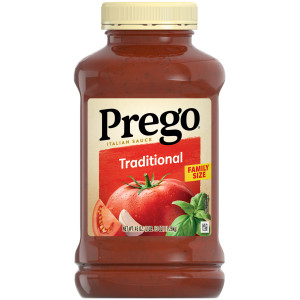 Prego® Traditional Pasta Sauce, 45 Oz Jar (Case of 6)