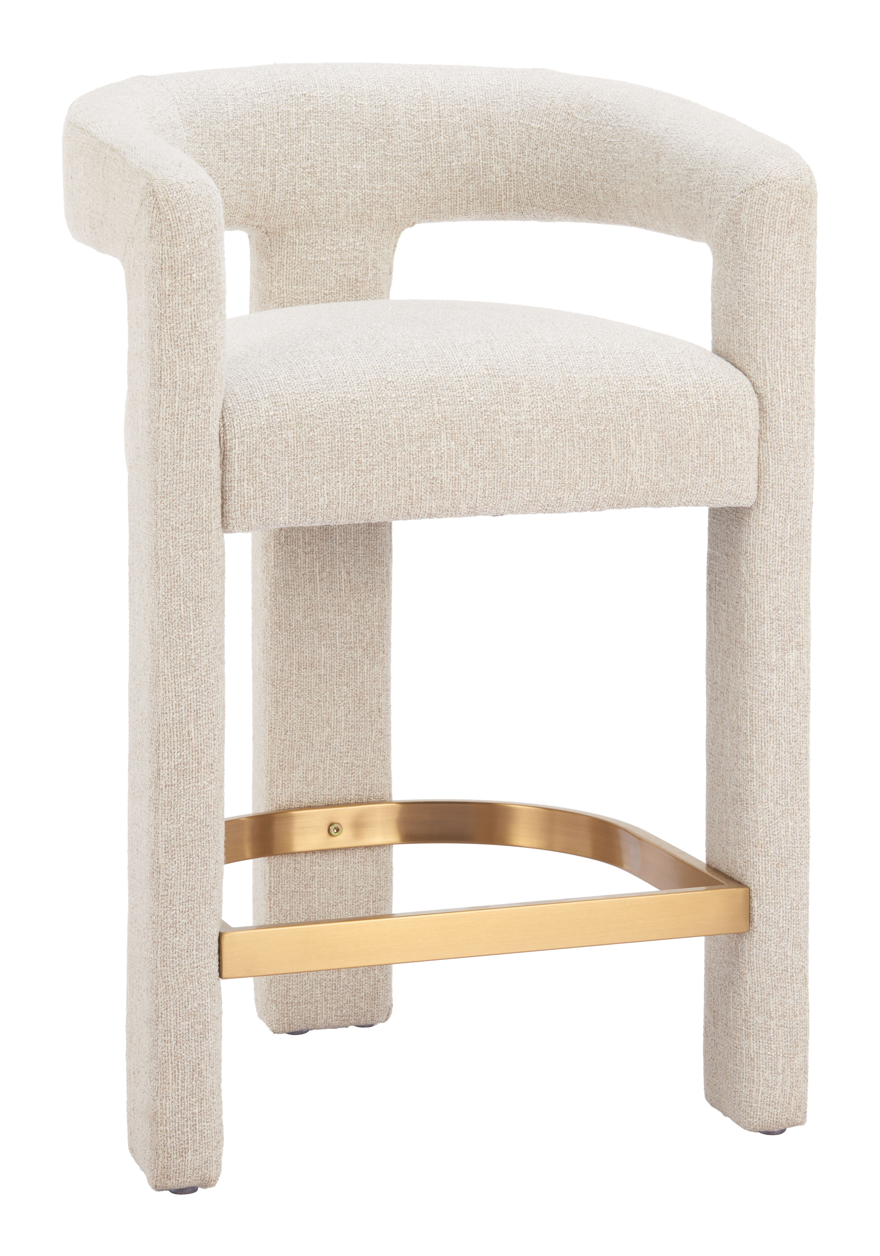 Saiko Counter Stool Beige product image