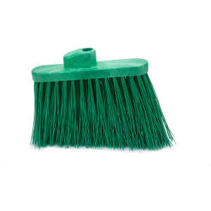 Carlisle, Sparta®, Color Coded Unflagged Broom Head, 12in, Polypropylene, Green