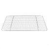 Half-size Super Pan V® stainless steel wire cooling grate for bun/sheet pan