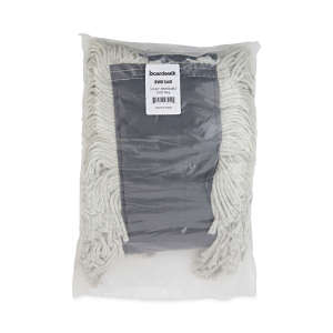 Boardwalk, Disposable Cotton Dust Mop, 60"W, White