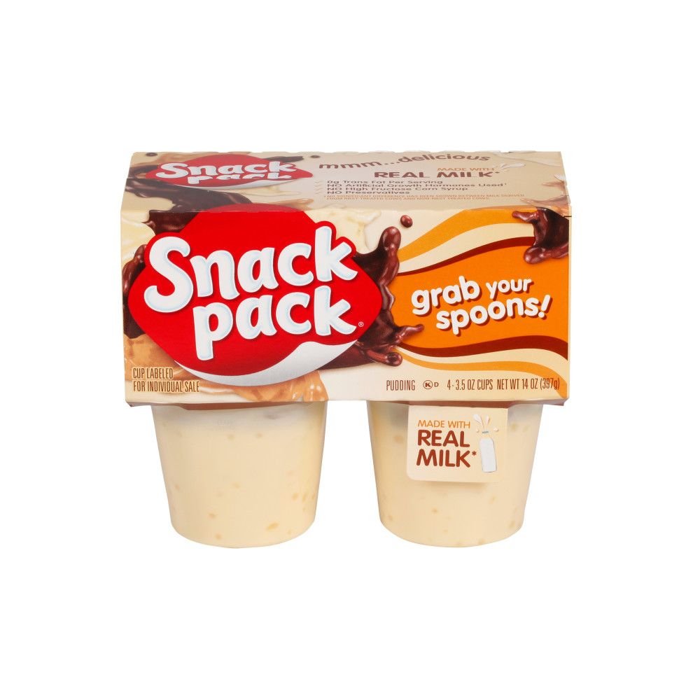 SNACK PACK TAPIOCA PUDDING 3.5 OZ Conagra Foodservice