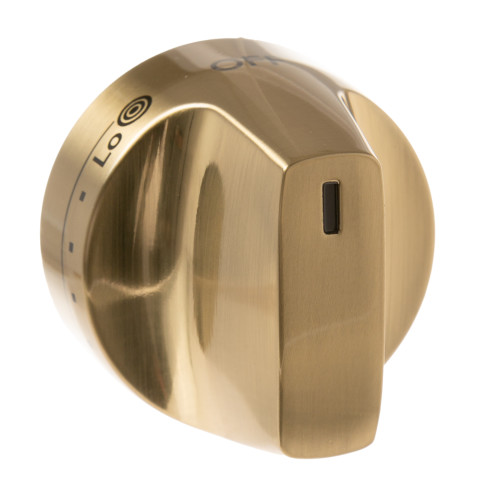 KNOB AND GRAPHICS ASSEMBLY - BRUSHED BRASS