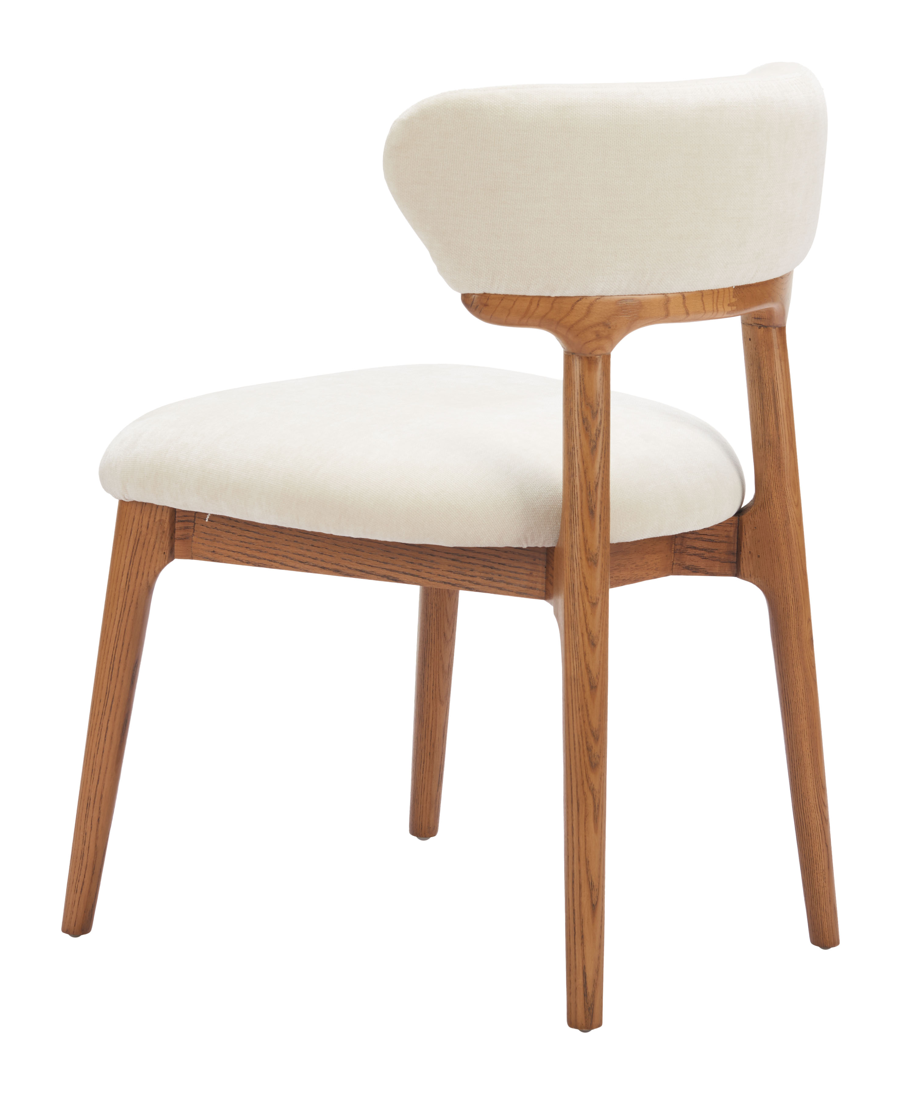 Cedar Dining Chair (Set of 2) White & Walnut product image