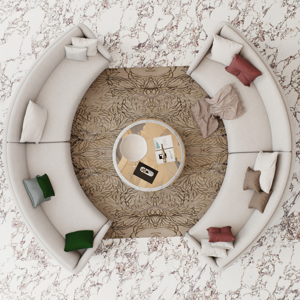 Touche Rubis 23-1/2 in. x 47-1/8 in. Porcelain Floor and Wall Tile