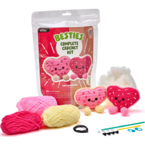 Two A-Dough-Rable Besties Crochet Kit