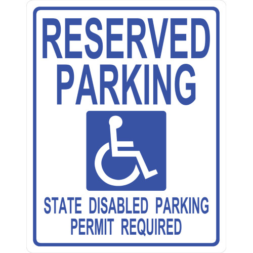 Handicapped Parking Sign (19