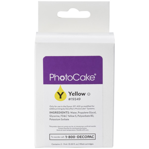 XP420 Yellow Cartridge - Red 3 Free PhotoCake® Ink