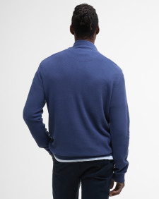Pique Interlock Half Zip-Sweatshirt Oceana